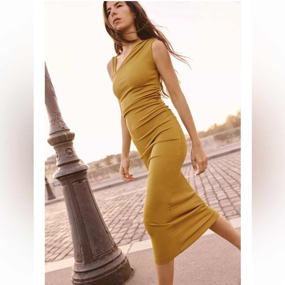 Zara Ribbed Dress NWT